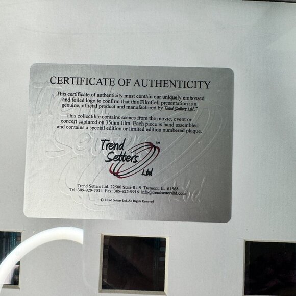 Warner Brothers The Dark Knight Rises Three Film Cells & Posters Framed Picture - Picture 4 of 6